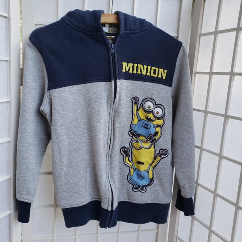 DESPICABLE ME - MINION Hoodie Size - L 10/12 (T5)